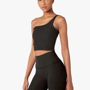 Beyond Yoga One and Only One shoulder cropped tank - XL
